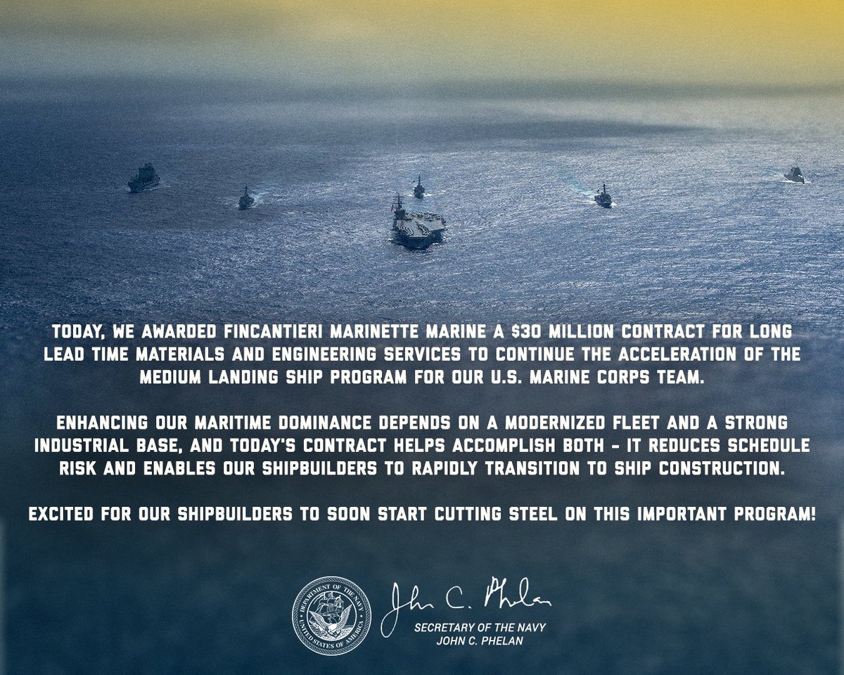 Secretary of the Navy John C. Phelan tweet media