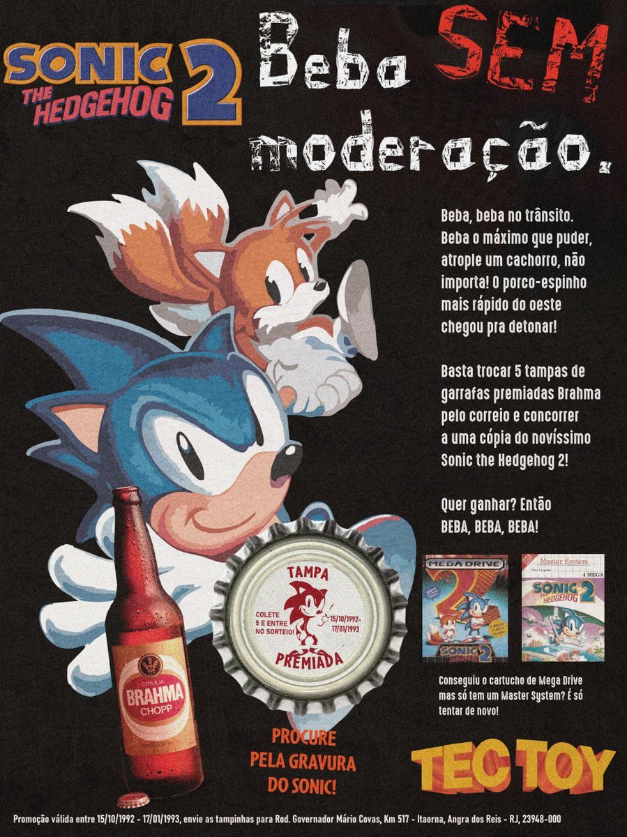 Época em que as propagandas eram sem noção