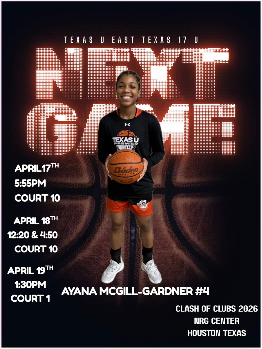 AyanaGardn76201's tweet photo. ALERT, ALERT, ALERT!!!! LIVE PERIOD. SEE YOU IN HOUSTON @coach_triley12 @Bearkats_WBB @Howard_WBB @OleMissWBB @RiceWBB @SFAWBB @tcuwbb @UHCougarWBB @TexasSouthern @TarletonWBB @GopherWBB @StMUwbb @ACUWBB @GoBearcatsWBB @GSU_WBasketball @RicklanHolmes @AggieWBB @LamarWBB @BaylorWBB @DukeWBB @GeorgetownWBB