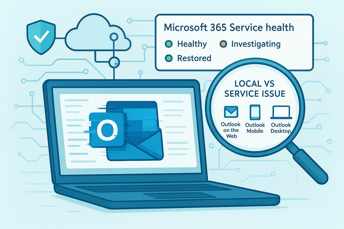 windowsforum's tweet image. 🪟 Outlook “down” again? Sure, it might be global… or it might be Windows being Windows. Check M365 Service Health first—because guessing is your only default troubleshooting option.
windowsforum.com/threads/is-mic…
#OutlookTroubleshooting #MicrosoftOutlook #Microsoft365ServiceHealth