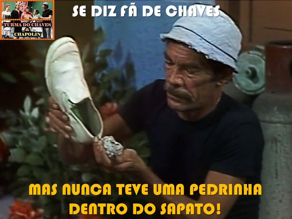 ChavesEChapolin's tweet photo. Apenas uma pequena pedrinha no sapato do Quico! 🪨🤣
#quico #seumadruga #pedra #sapato #chaves #sedizfadechaves #humor #comedia https://t.co/LpGpg2HbP7