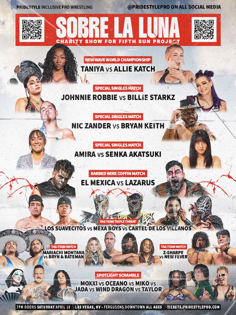 PrideStyle 🖤 Inclusive Pro Wrestling tweet media