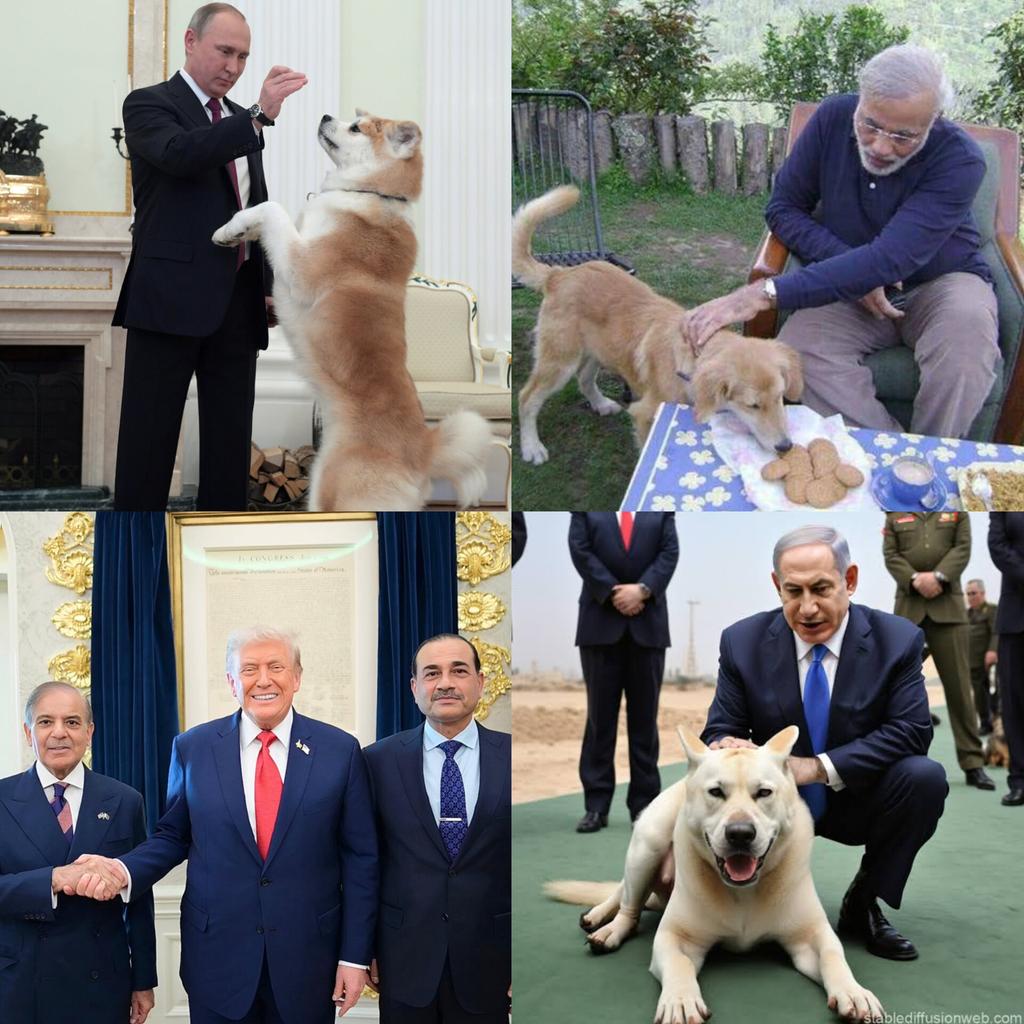 Parizad__Oslo's tweet image. دنیا کے ہر طاقتور ملک کے سربراہ کے پاس ایک کتا ضرور ہوتا ھے 
ڈونالڈ ٹرمپ کے پاس دو ہیں 🦮🐕‍🦺
#Pakistán #Trump #Dogs