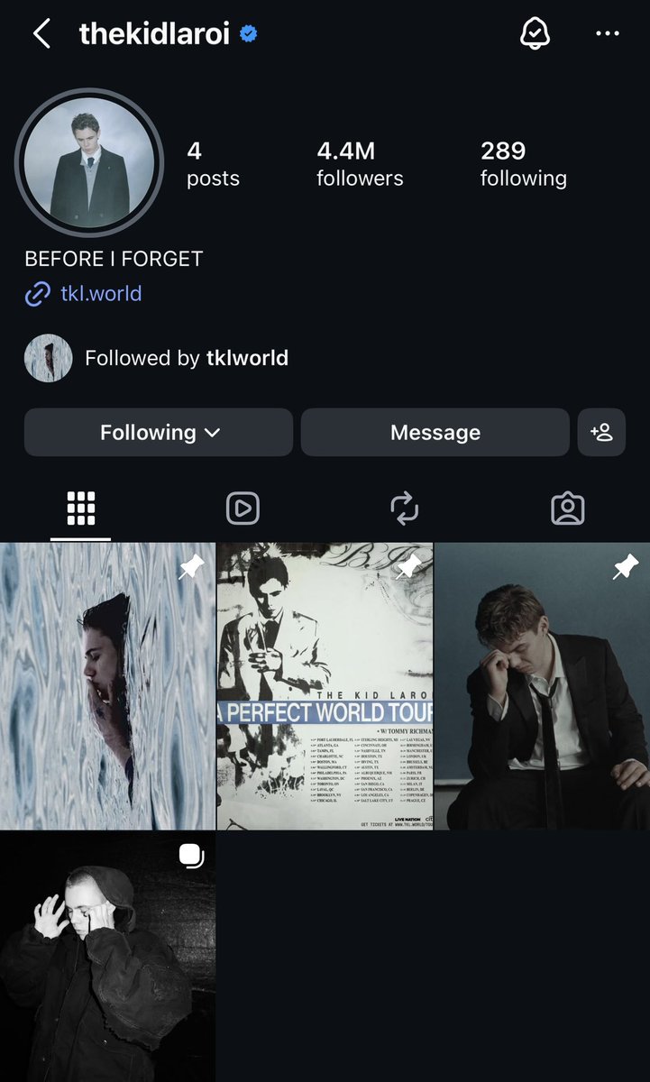 The Kid LAROI Updates tweet media