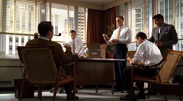 Mad Men Computer Office set ups from Mad Men (2007)