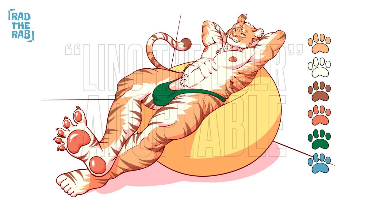 rad_the_rab's tweet photo. Hey everyone, this bad boy is up for adoption at https://t.co/sxOG9cqTxz !!
#bara #furry #tiger #lion #liger https://t.co/TGLpsafTBD
