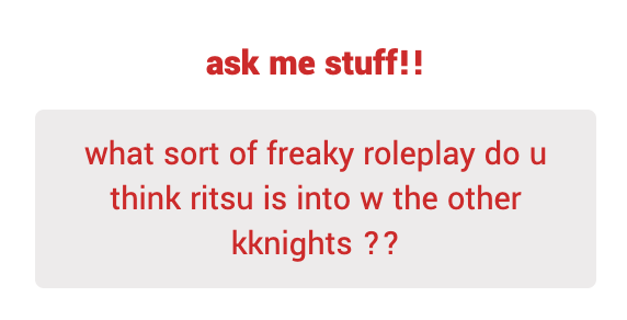 hoarfrost_fics's tweet image. i think he'd obviously love the vampire x damsel schtick with naru or tsukasa! he climbs through their windows to ravish them &amp;lt;3 also him playing homewrecker with izlo and fucking izumi while leo's "too busy composing to care" (leo gets a turn next dw)
hoarfrost-fics.straw.page
