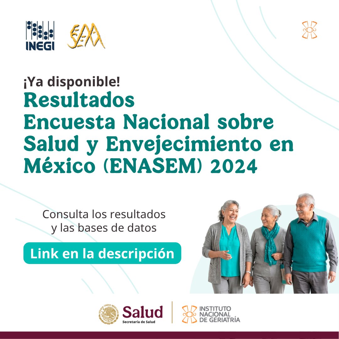 Instituto Nacional de Geriatría - México tweet media
