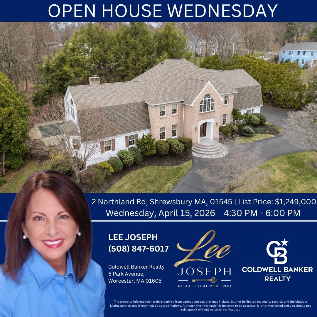 LeeJosephRE's tweet photo. JUST LISTED WITH OPEN HOUSE 
WEDNESDAY, APRIL 15th 4:30pm-6pm

Grand brick-front Colonial on a desirable corner lot in north Shrewsbury! A rare opportunity in a sought-after neighborhood! https://t.co/EYgAuCzGNK