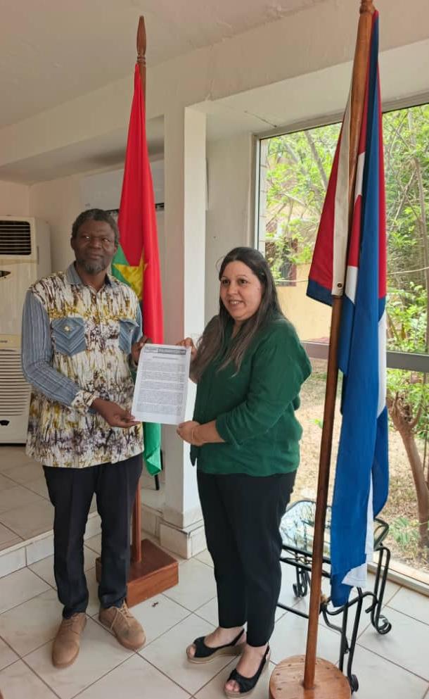 Embajada de Cuba en Burkina Faso tweet media