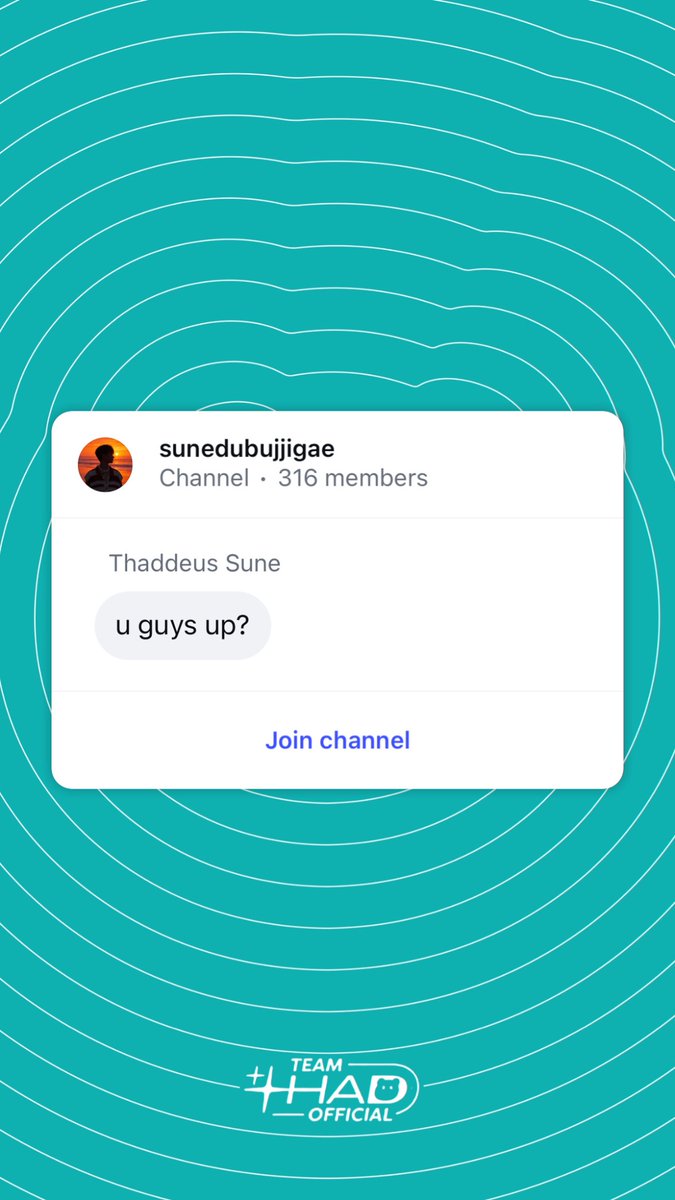 TEAM THAD OFFICIAL tweet media