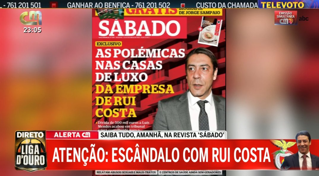Notícias que não interessaram ser lançadas em Outubro/Novembro passado.