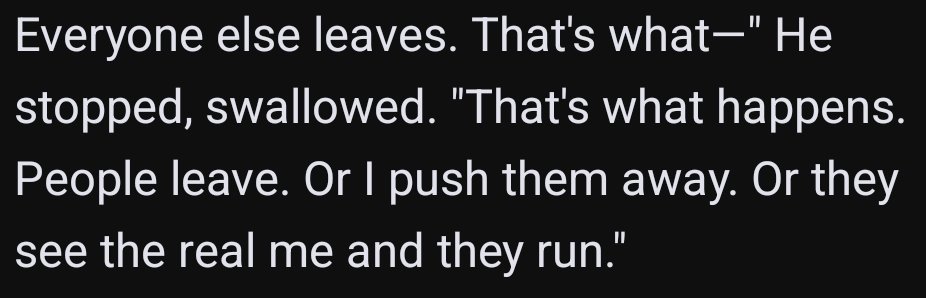 Lowkey tearing up with my own fanfic...
#Jax #TADC