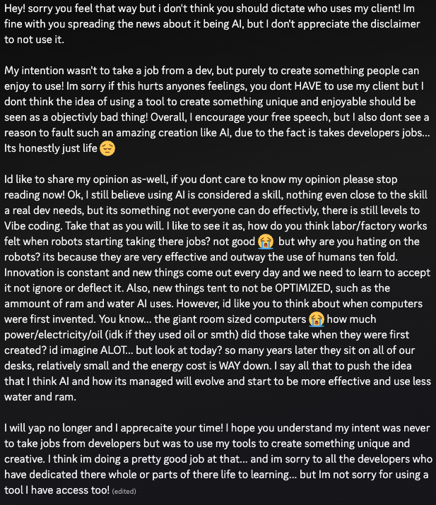 BloomUnitReal's tweet photo. @SmallestDarkOne Hey! thank your for your feedback and Ive linked a response! Its quite long so I apologize for that :( but I hope you read it! https://t.co/r9rdtj9ez8