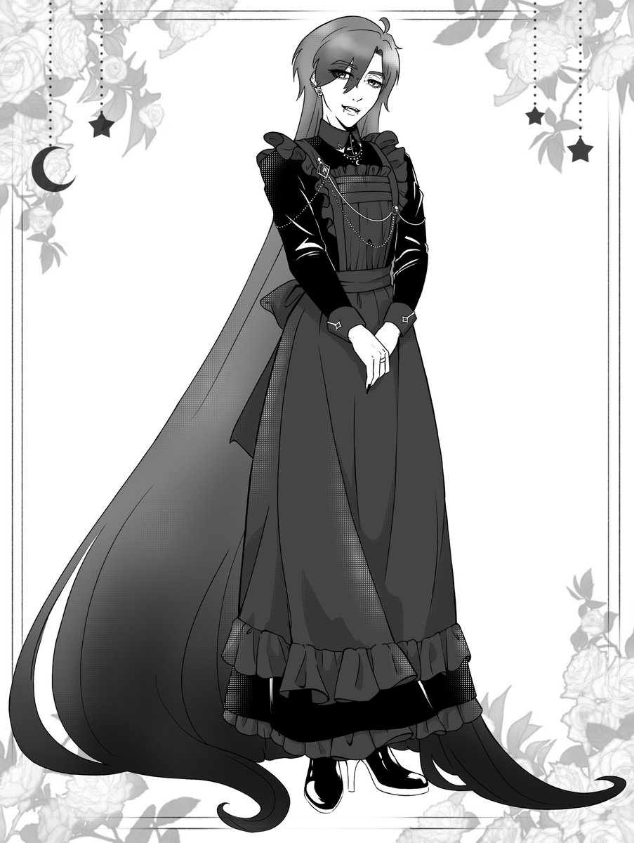 Maid Yuuki at your service 🧹

(repost since I wanted to fix some details)