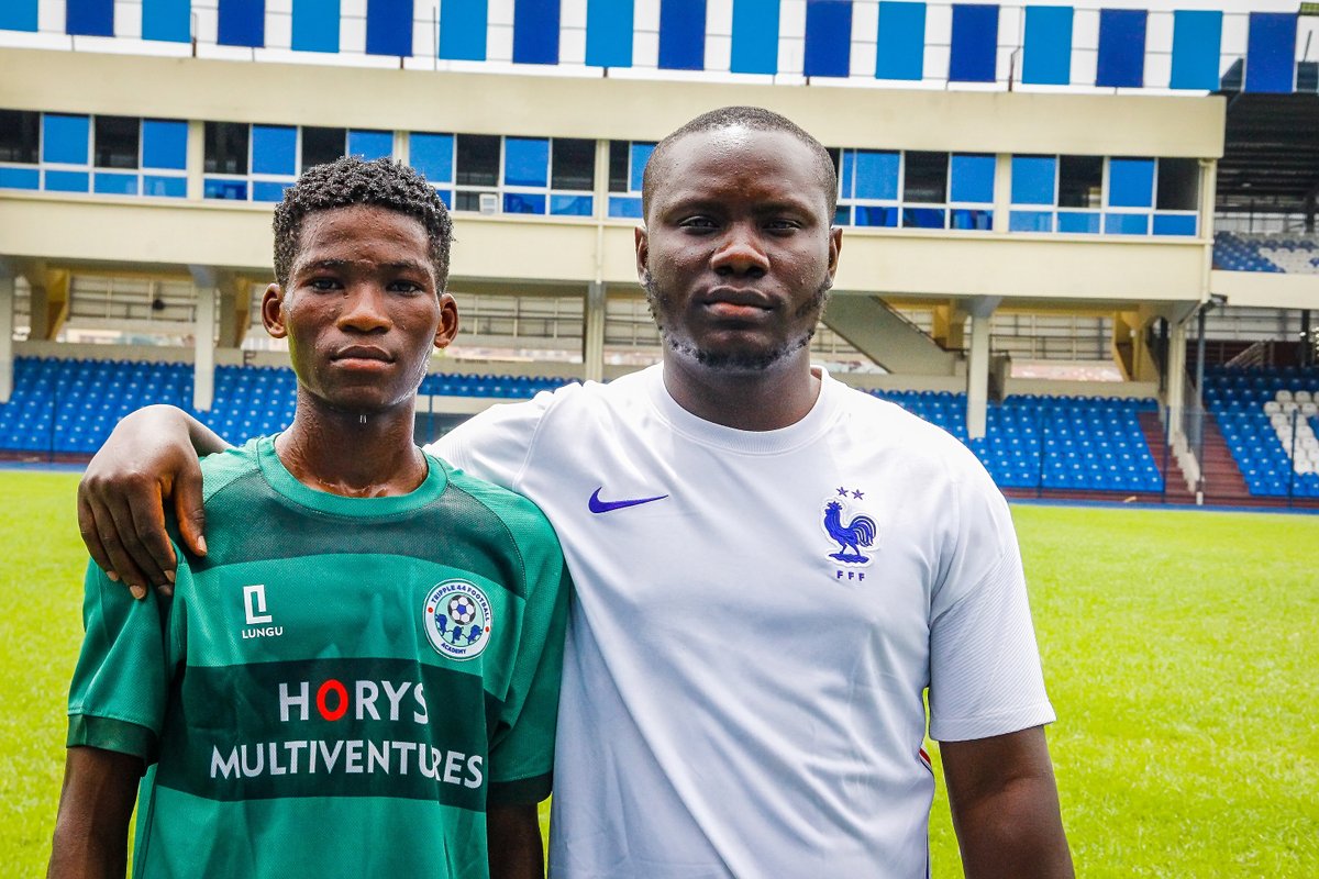 Okukubabaoru's tweet photo. Arrived as a little boy but left a man, Usman owoyemi after 5 years @Tripple44_fc will now continue his Journey in Bosnia with FK Zvijedza-09 

He spent las season on loan at Karlstad where he played a lot of games. 

Haven signed since January, but the delay in getting his work permit made him wait till now to join as he had to travel to Egypt first to secure his D visa. 

One of the most incredible human beings I’ve met, a warrior, another Ibadan boy.

I wish you all the best and I have high hopes for you . 

Thanks to everyone involved.