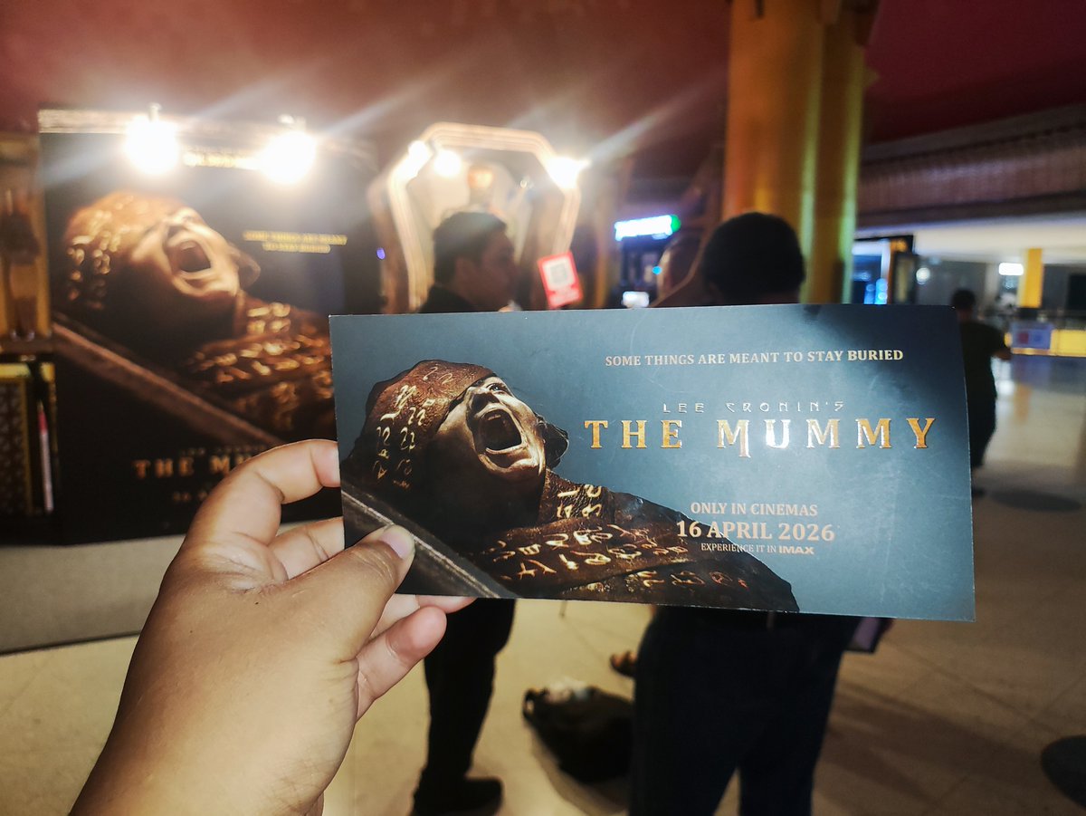 the_brothersali's tweet image. We are one of the earliest to watch "Lee Cronin's The Mummy." It's quite a grotesque take...and we LOVE it for the most part! In Malaysian cinemas from 16 April! A reaction and review are in the works! 💀

#LeeCroninsTheMummy #sembangentertainment