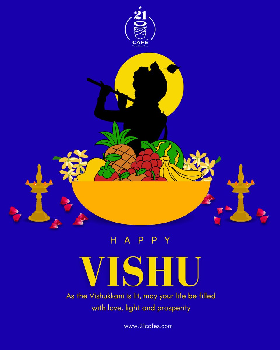 21cafeUAE's tweet image. Where tradition meets celebration.

Wishing you a season of abundance, light, and timeless joy.

Happy Vishu &amp;amp; Vaisakhi

#21cafeuae #happyvaisakhi #celebratewithus #cupofcoffee #enjoywithus