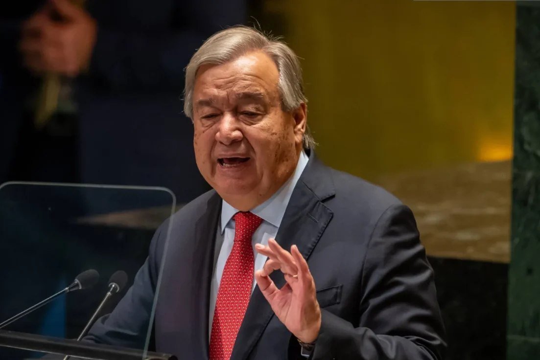 almayadeen_es's tweet image. 📢 Guterres: No hay solución militar para la crisis en Medio Oriente

🛑 Guterres advierte que las violaciones al derecho internacional agravan la inestabilidad en Medio Oriente y urge retomar la vía diplomática.

✔️ Lee más: es.mdn.tv/948J

#ONU #MedioOriente #Crisis