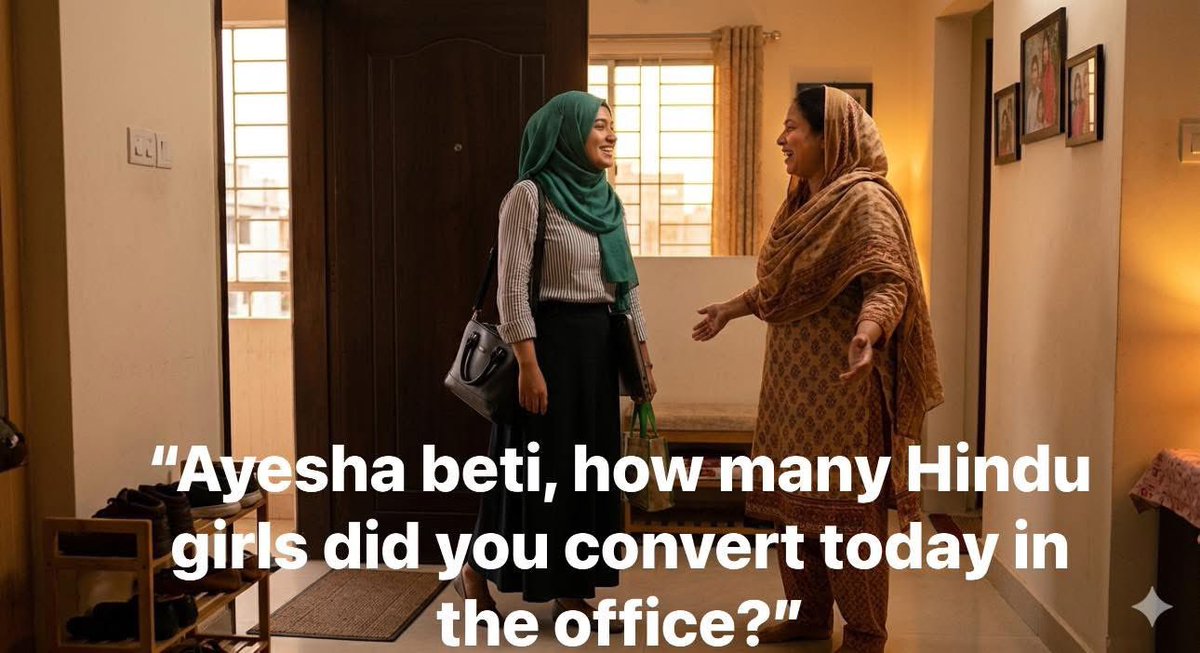 Bholenath's tweet image. Educated Muslim girl coming home from
Work..

#tcs #islamicconversion