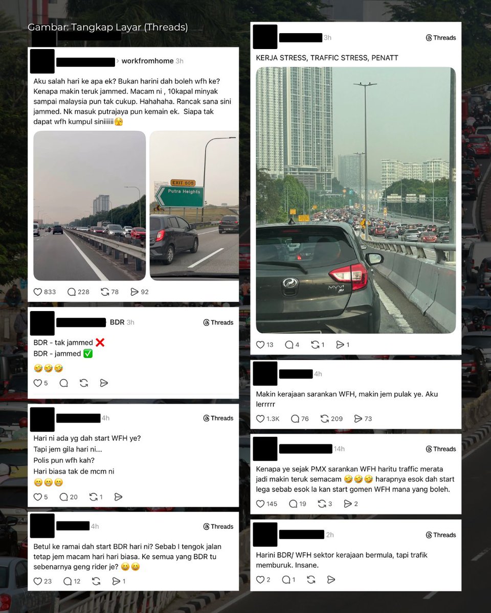 astrotraffic's tweet image. Bagaimana pengalaman korang pergi kerja hari ni? 😬

#AstroAudioTraffic #LembahKlang #WorkFromHome