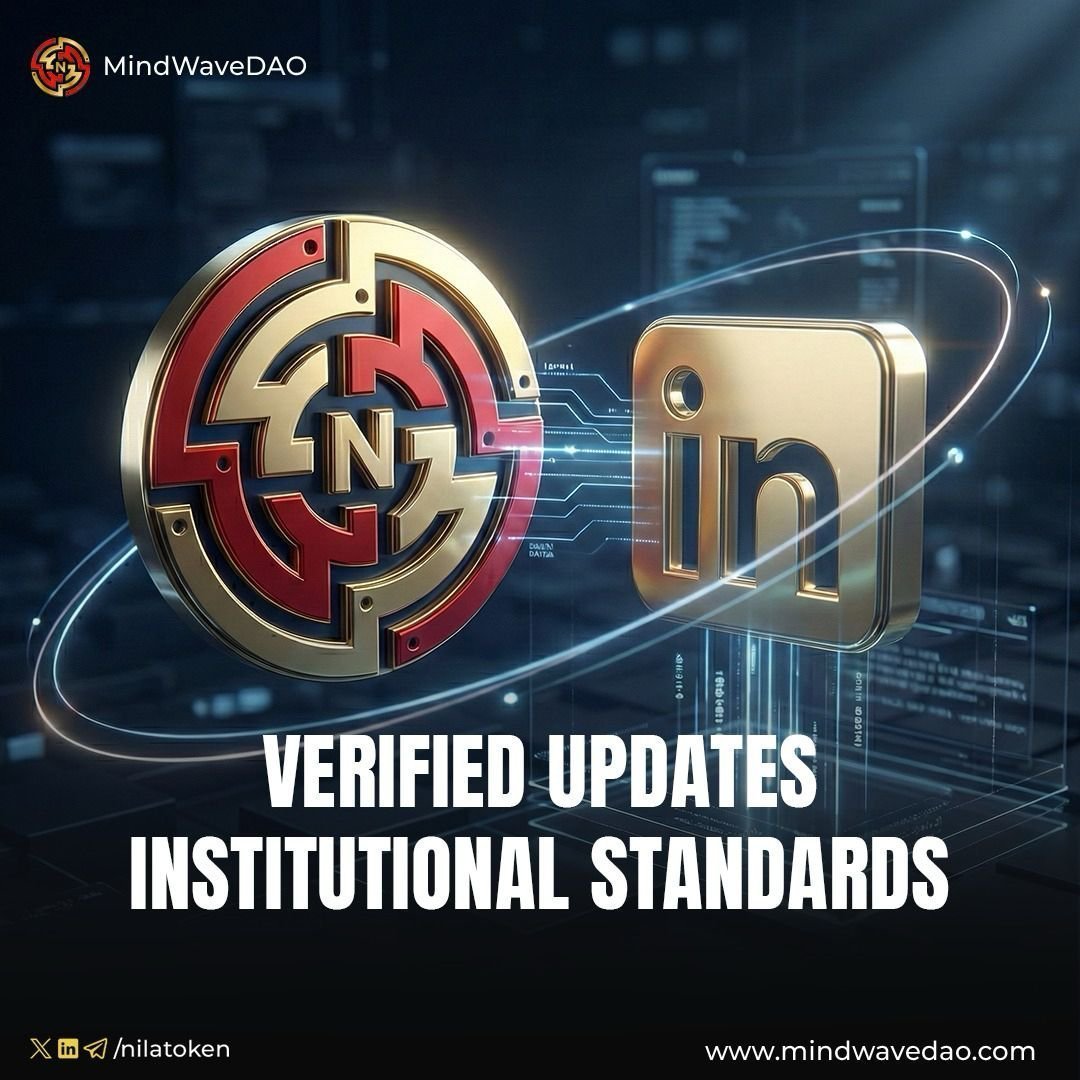 nilatoken's tweet photo. MindWaveDAO is building institutional-grade digital treasury and on-chain infrastructure with custody control, risk-bounded yield, and audit-ready reporting.
Follow us on LinkedIn for governance-first updates. https://t.co/RNjjhmKUwi
#DigitalTreasury #OnChainGovernance #Web3Infrastructure