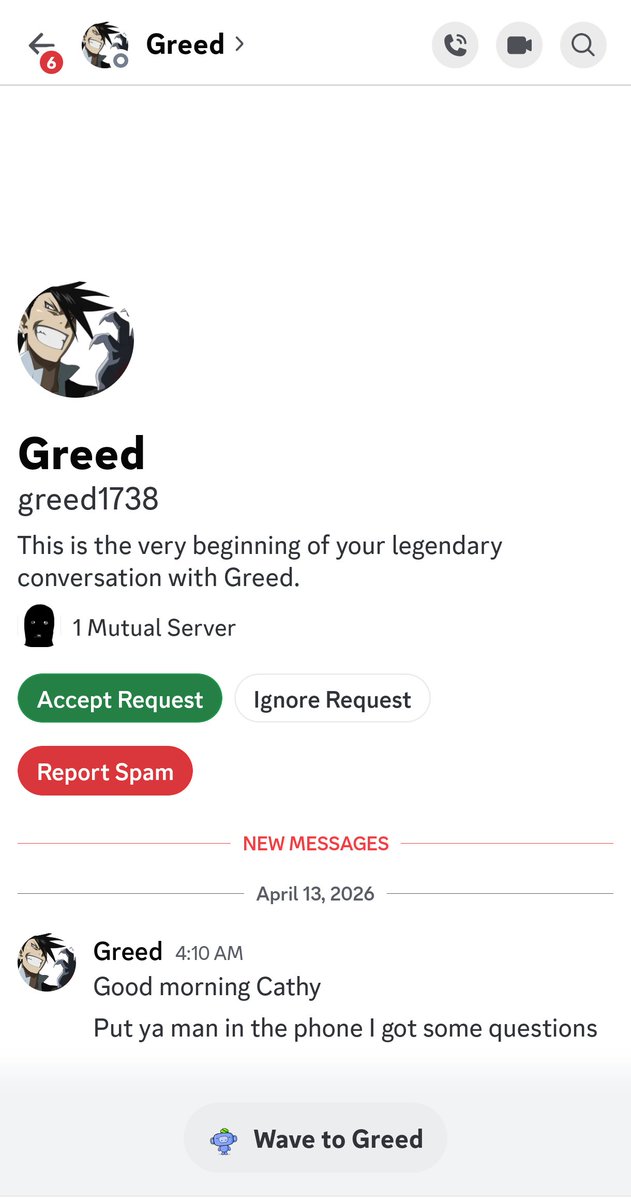 Mother_Cathy's tweet image. Okay no wait one more. 

The person going around my block to contact me is the same person who's been this guy's friend do years.

Gold.

The game is leave Cathy alone.