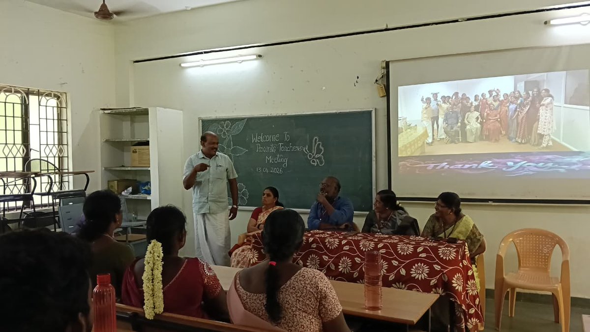 PeriyarVarsity's tweet image. Biochemistry Dept., Periyar University, held a PTM (13.04.2026) focusing on academic progress, career guidance &amp;amp; parent–faculty interaction.

#PeriyarUniversity #Biochemistry #PTM #StudentDevelopment