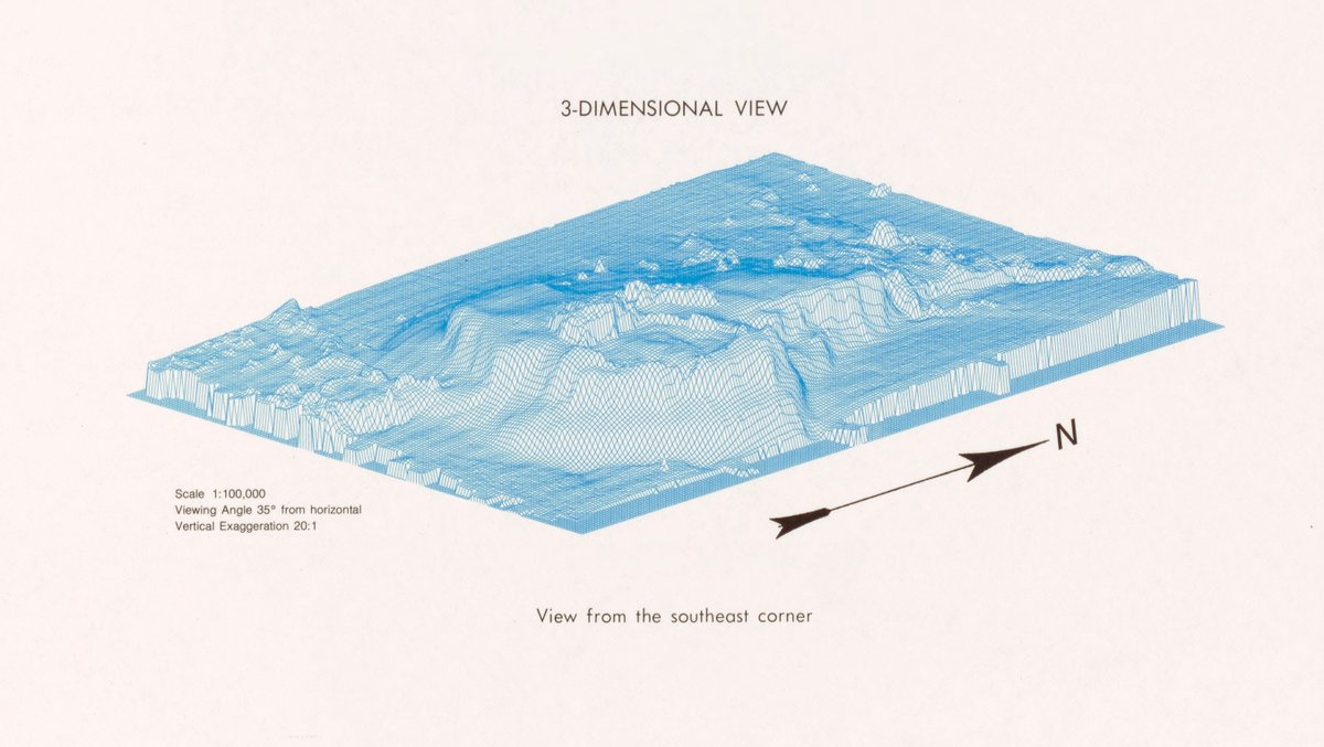 youwillmakemaps's tweet photo. If a pen plotter can’t render your 3D map, keep walkin

Early 90s oblique maps by the NOAA National Ocean Service https://t.co/RtZetvmCke