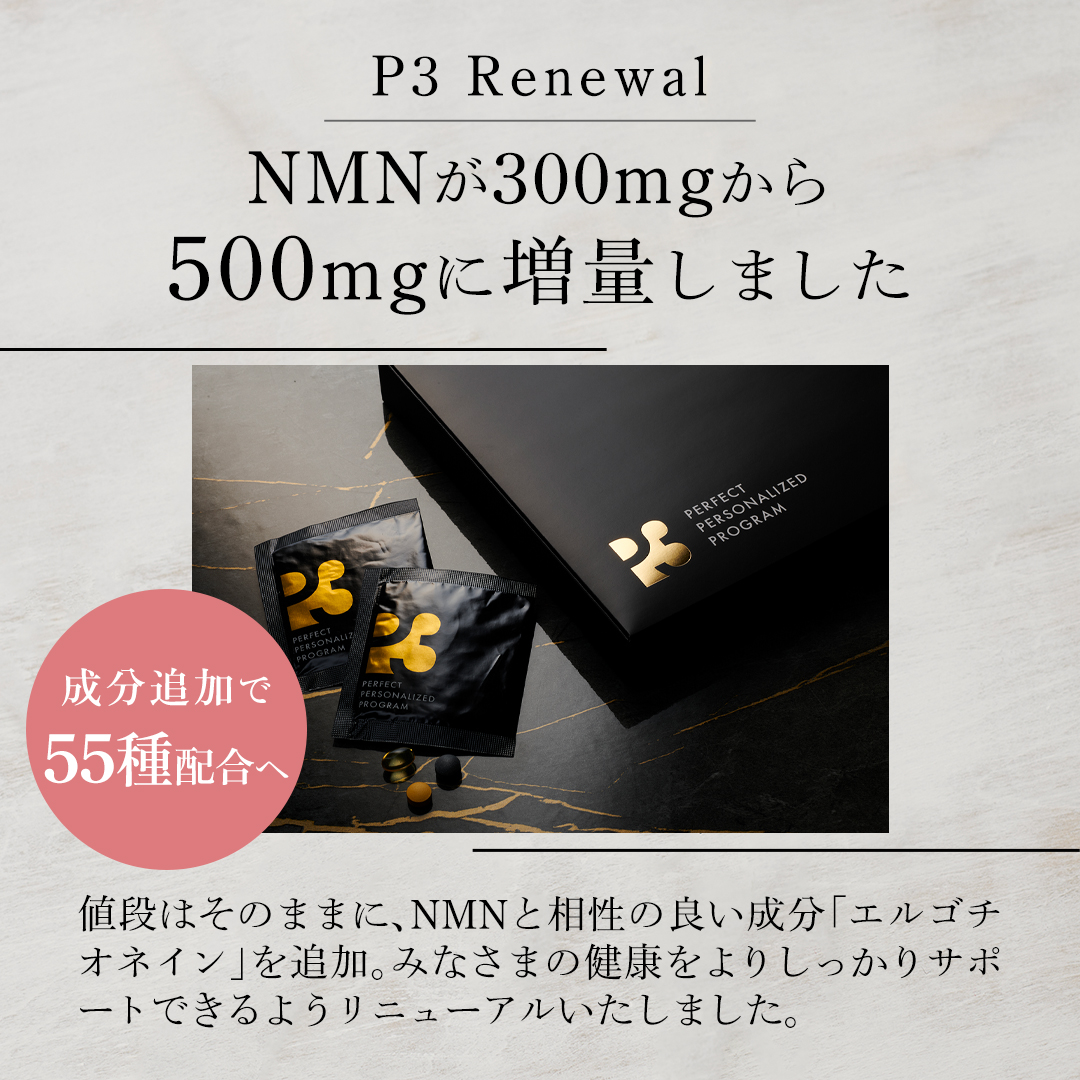 ヒカルプロデュース NMN パーフェクトサプリメント ヒカルプロデュース P3 NMNパーフェクトサプリメント3日分 お試し 3袋