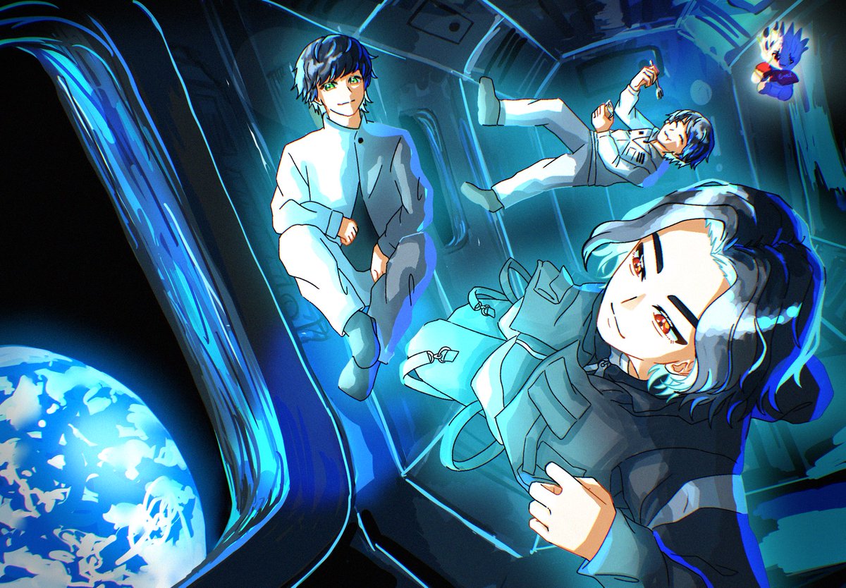 見よ　今　大気圏を貫く

#バーンアウトのイラスト
#BURNOUTSYNDROMES
#DrSTONE