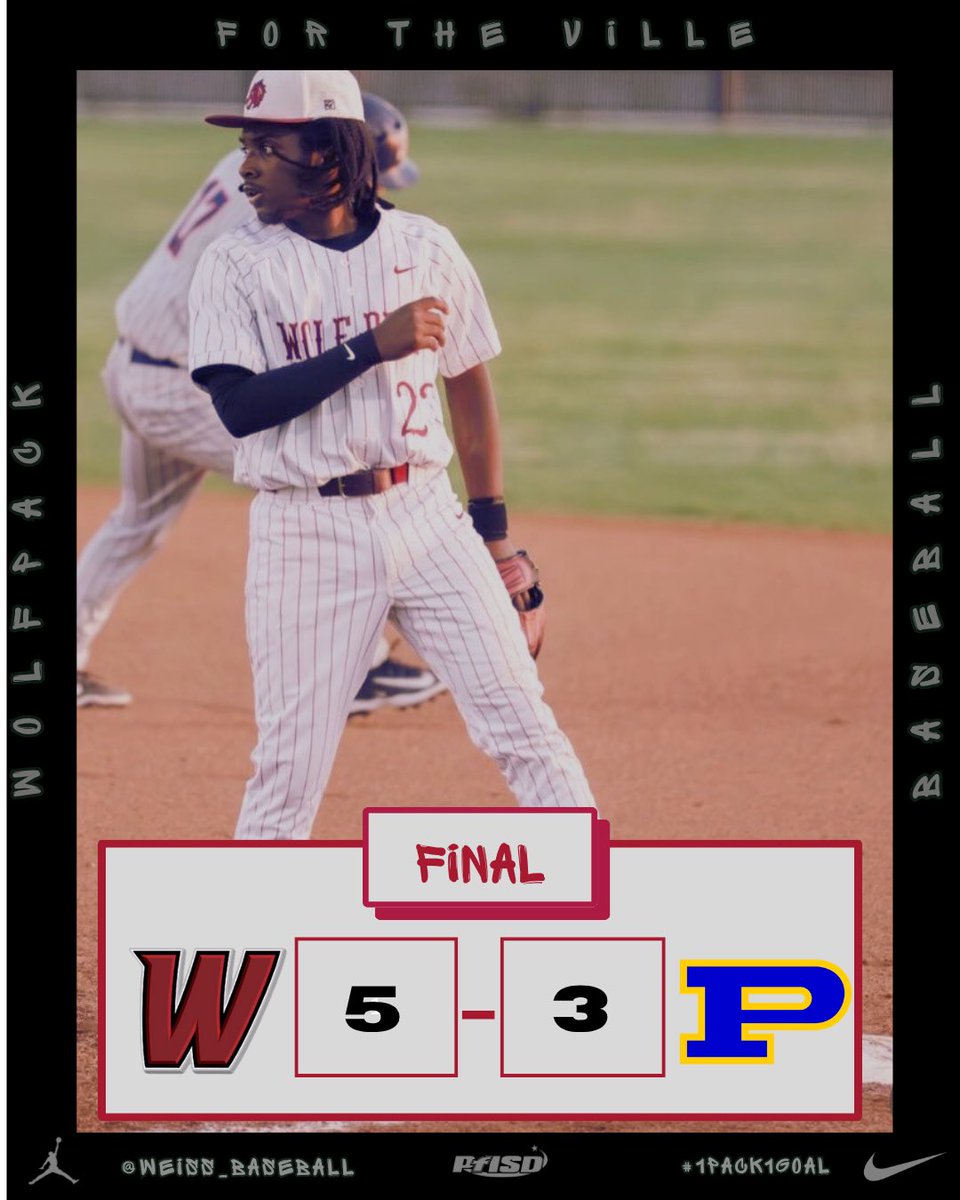 Weiss_Baseball's tweet image. Wolves Win 🤟🏻✅

#1Pack1Goal