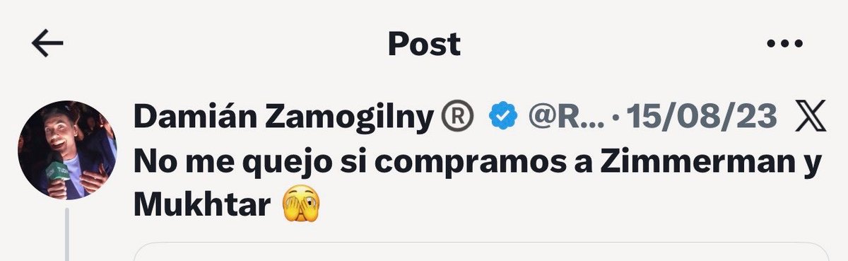 Damián Zamogilny®️ tweet media