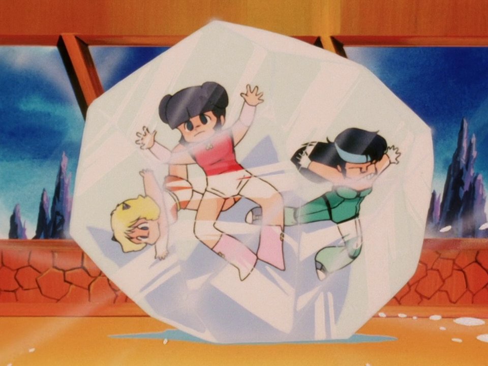 Ochan30's tweet photo. I HATE the Trio so I LOVE that Oyuki did this!
#UruseiYatsura #LUM #ThoseObnoxiousAliens #Episode129 #AnimeRetroRewatch @DigiRanma https://t.co/aZPZrmtsLg