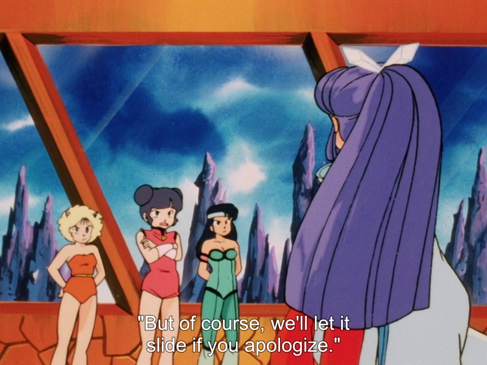 Ochan30's tweet photo. I HATE the Trio so I LOVE that Oyuki did this!
#UruseiYatsura #LUM #ThoseObnoxiousAliens #Episode129 #AnimeRetroRewatch @DigiRanma https://t.co/aZPZrmtsLg