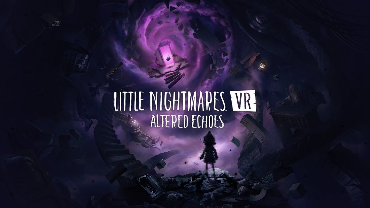 『 #リトルナイトメア 』シリーズ初のVRゲーム、
『#リトルナイトメア VR Altered Echoes』が本日
発売！
ダークシックスは失われた自分を取り戻すため、
孤独な旅に出る。

周囲のものに触れたり、動かしたり・・・。
難解な謎、隠された通路、闇に埋もれた秘密を