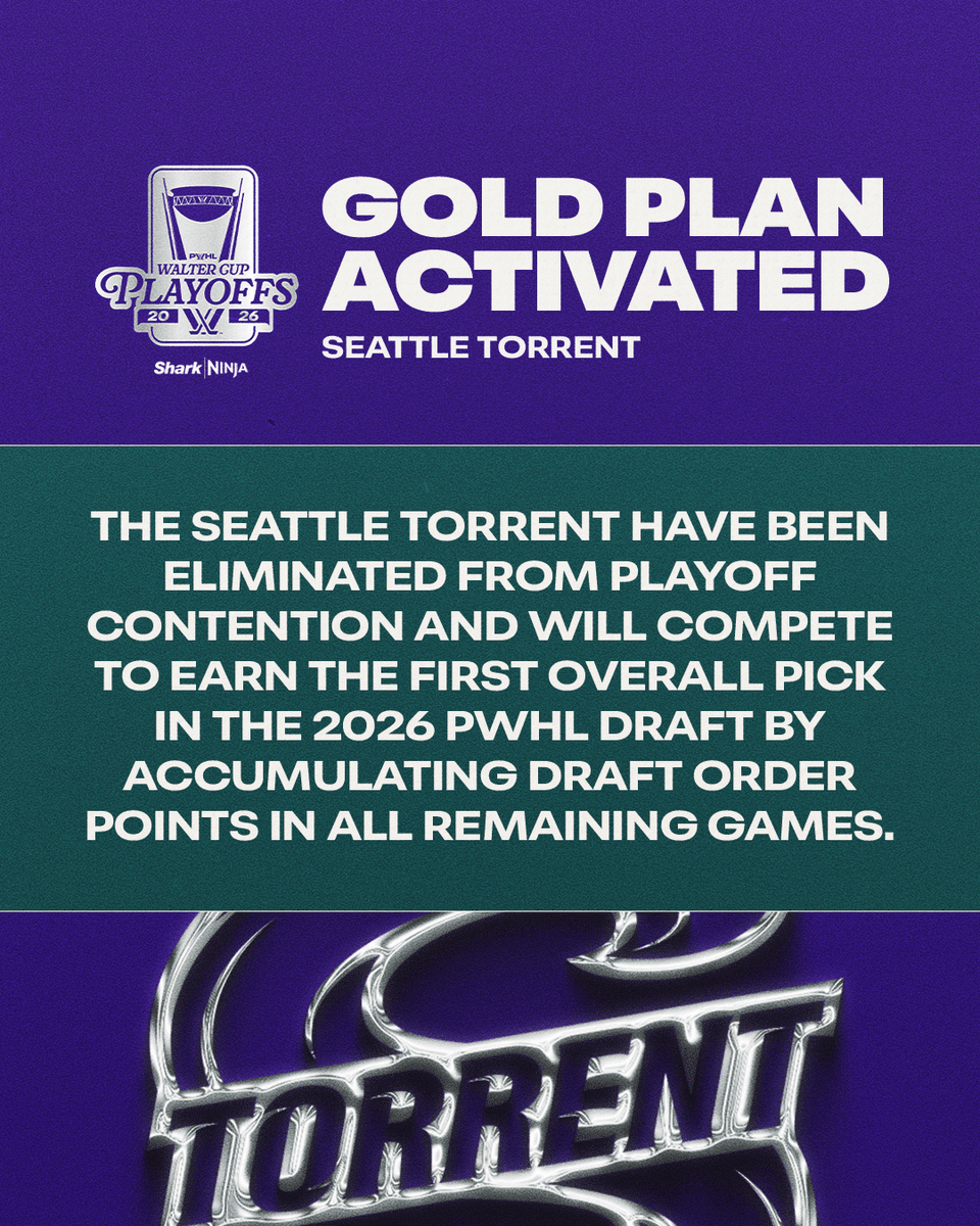 thepwhlofficial's tweet image. The chase for the first overall pick in the 2026 PWHL Draft has begun! 👀