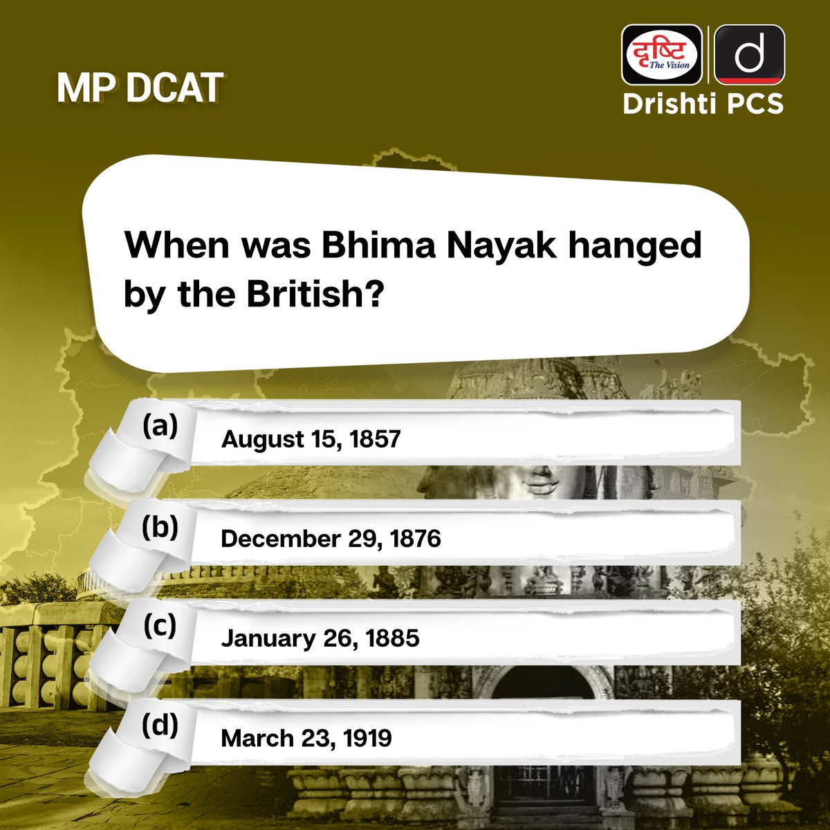 DrishtiPCS's tweet image. Find the solution to this quiz in our State DCAT magazine. Get your copy of this magazine to ace your exam today!
.
Check out the sample PDF available on the Drishti Learning App.
.
#StatePCS #PCS #Magazine #Exams #DrishtiPCS