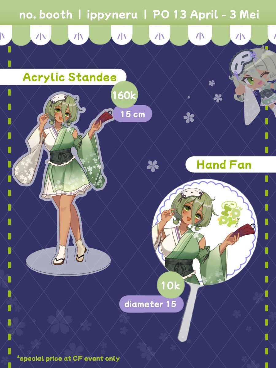 Ippy Neru 💚 CF BOOTH AD 15 - 16 tweet media