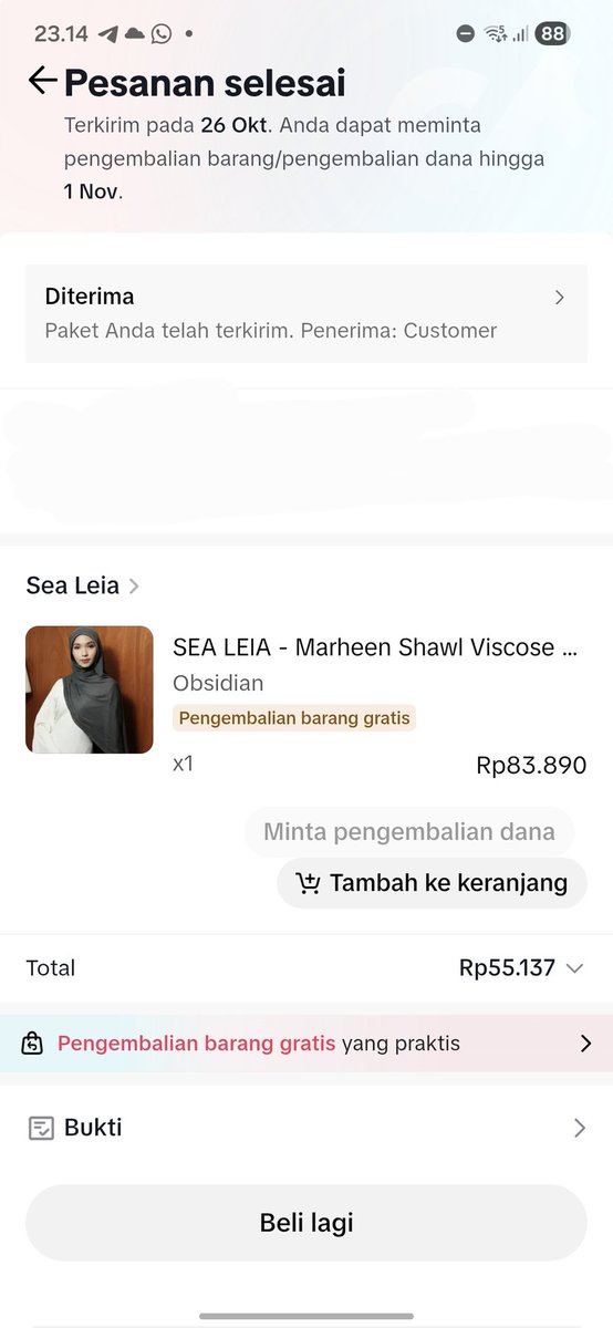 mochikeyz's tweet photo. WTS sea leia belum pernah dipakai di luar (cuma nyoba doang 3 kali) 50k ajaa soalnya warnanya kureng cocok di aku, plisss https://t.co/atA0A3vfHb