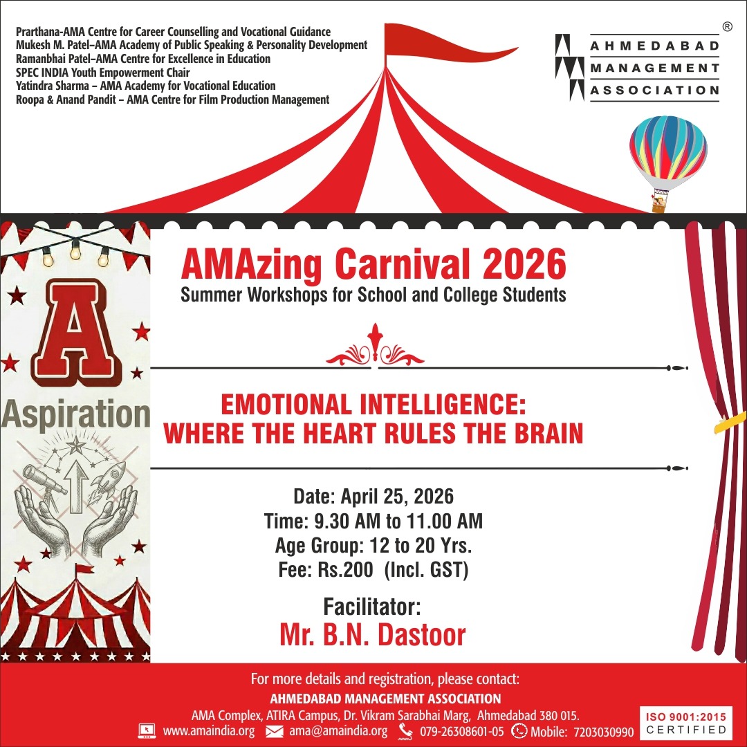 ama_ahmedabad's tweet image. A – Aspiration

Aspiration fuels bigger dreams.
Give them the exposure and platform to discover what they truly want to become.

Register now: amaindia.org/ama-programmes…

#ama #amaindia #dreambig #youthgrowth #summercamp
