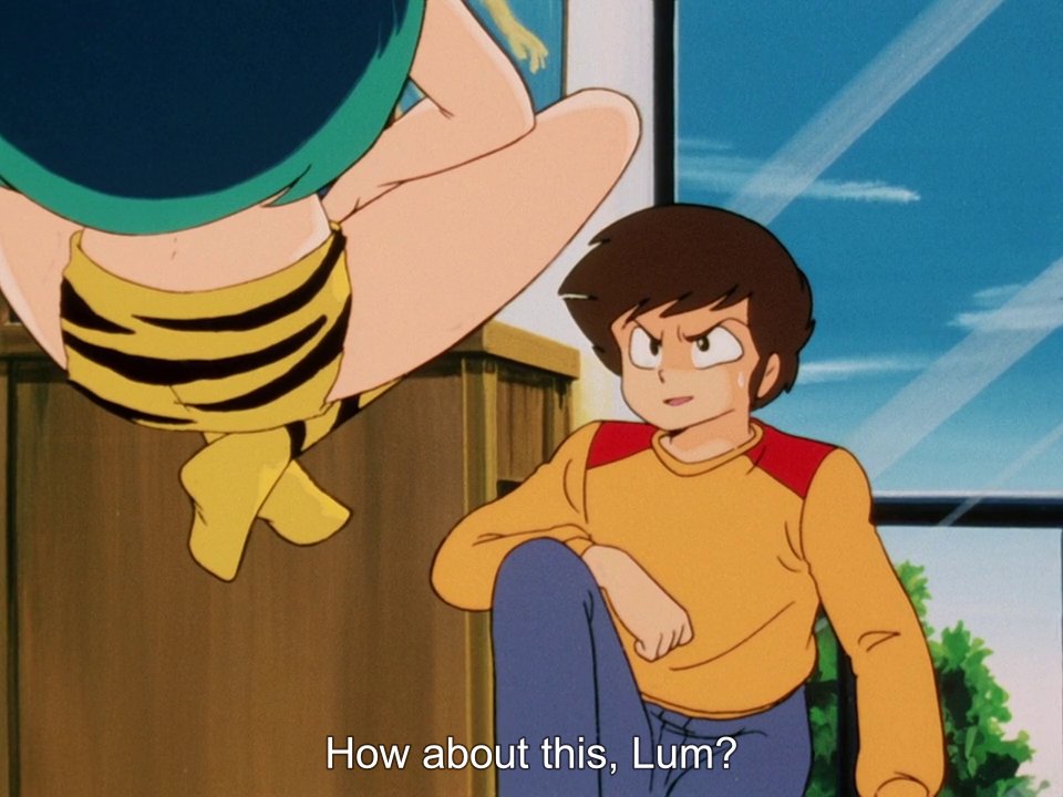 Ochan30's tweet photo. So let's point out this shows how much Lum and Ataru have evolved as a couple. She actually goes along with his dare as long as they meet each other's conditions.
#UruseiYatsura #LUM #ThoseObnoxiousAliens #Episode129 #AnimeRetroRewatch @DigiRanma https://t.co/jVhByhtvmS