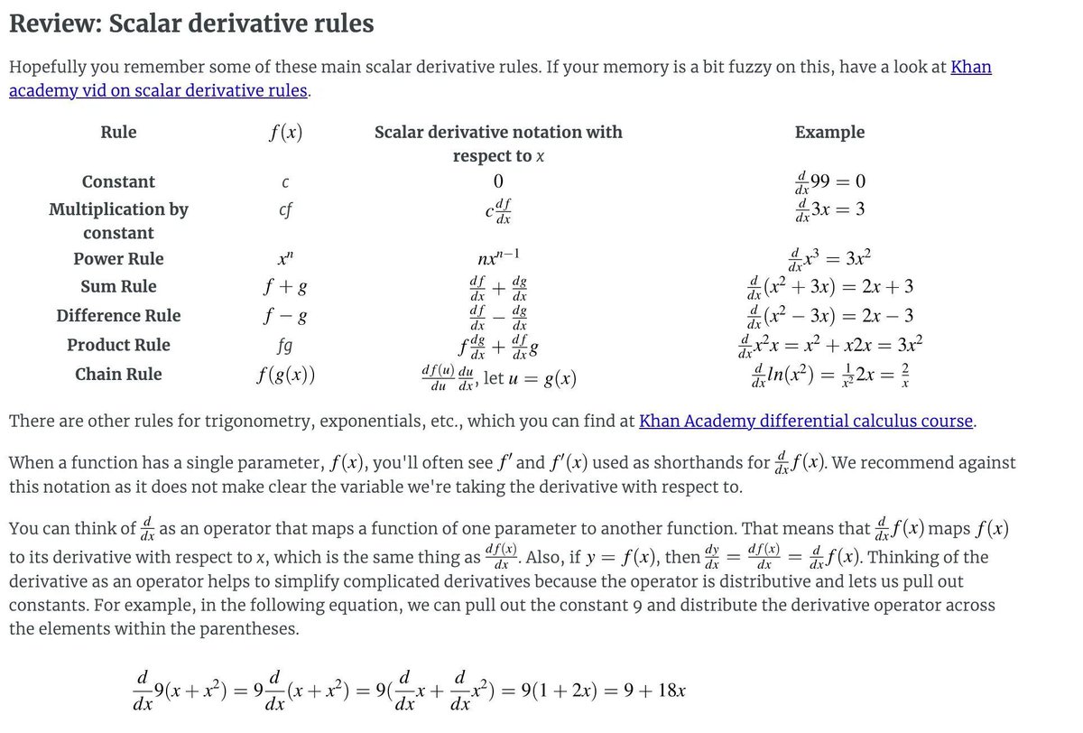 gp_pulipaka's tweet image. Practical Guide to Matrix Calculus Learning! #BigData #Analytics #DataScience #AI #MachineLearning #IoT #IIoT #Python #RStats #TensorFlow #Java #JavaScript #ReactJS #CloudComputing #Serverless #DataScientist #Linux #Mathematics #Programming #Coding #100DaysofCode