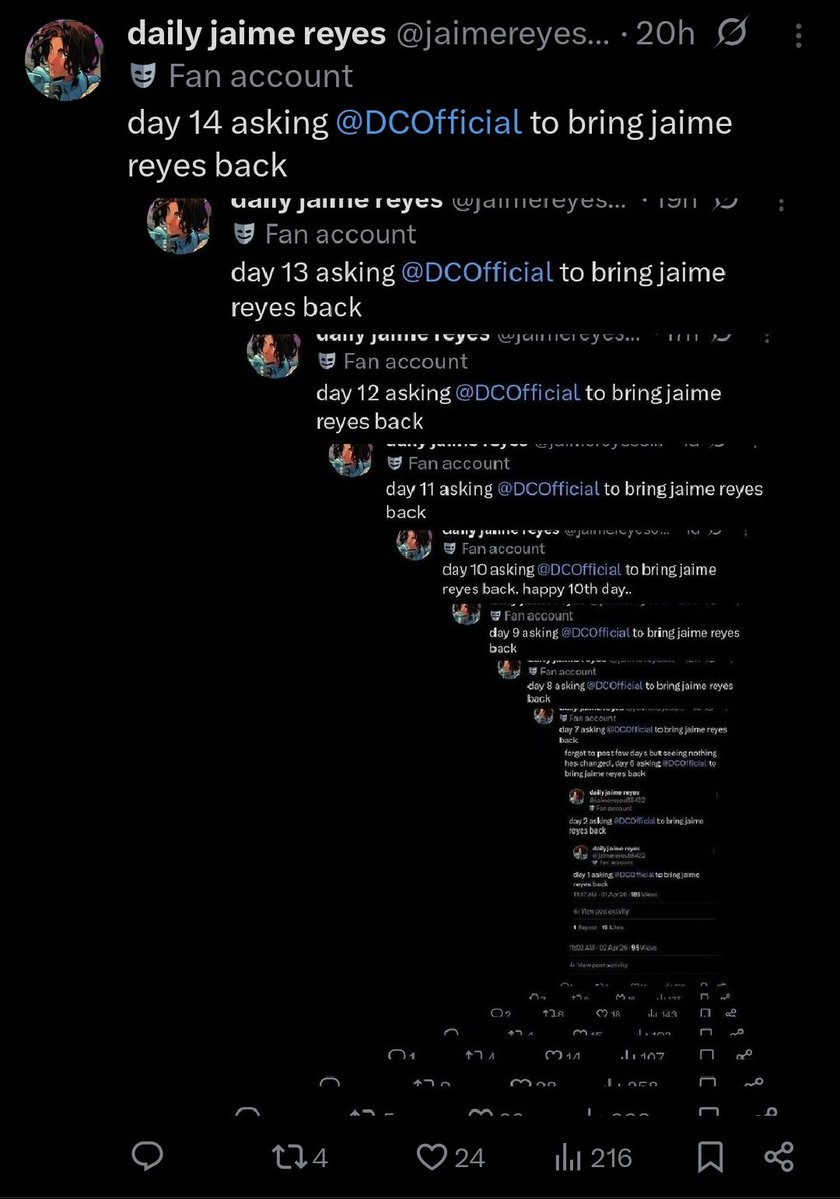 daily jaime reyes tweet media