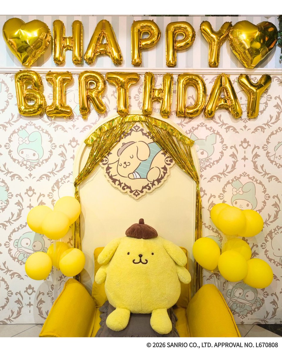 【公式】サンリオキャラクターズガーデンカフェ tweet media