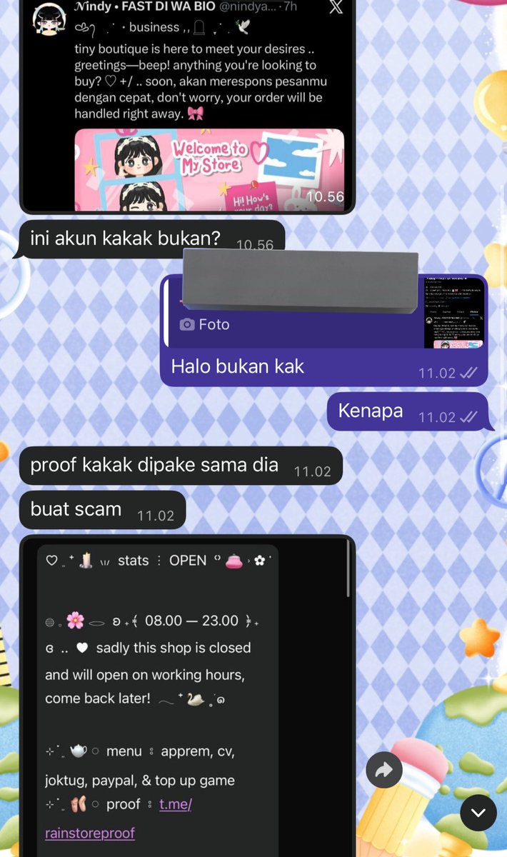 Help RT 
Si LUNA ANAK ANJING INI SENGAJA NGECHAT BIAR LIAT TESTI GUE DASAR ANAK DAJAL ITU WORDING GW BELI SAMA IRIS YA ANJING. LU PAKE NIPU DASAR TAIK luxury premium qris nya hobi curi testi orang #zonauang