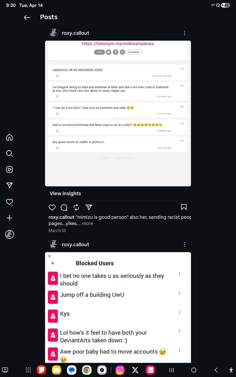 ChocoWamuReport's tweet image. One of the victims who I will call "Doll" came forward to give me evidence regarding the abuse Dirt and her friends put him through. As you can see, this includes telling them to cut/kill themselves and calling him racial slurs. #PSA #callout