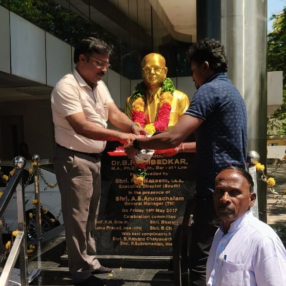 FCI_TamilNadu's tweet image. Honouring the legacy of Dr. B. R. Ambedkar on his Birth Anniversary.
GM, FCI Regional Office Chennai &amp;amp; all offices under RO Chennai paid tribute to the architect of the Constitution, reaffirming our commitment to equality, justice &amp;amp; inclusivity.

#AmbedkarJayanti #FCI #Equality