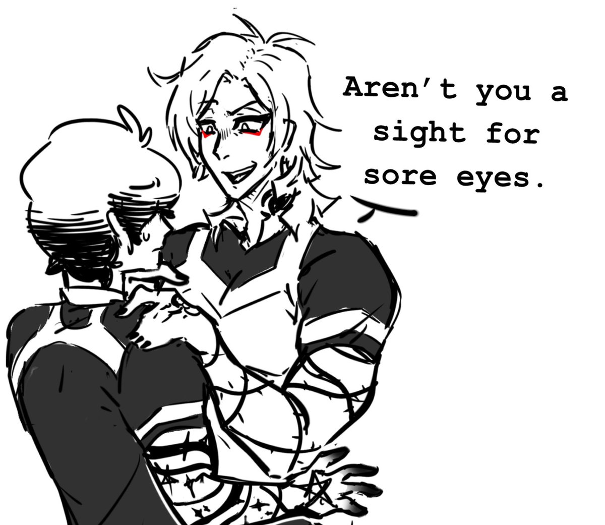 Mememakus's tweet image. normal kaiser and swap ness yaoi. Sorry im going insane #kainess #kins //dl later