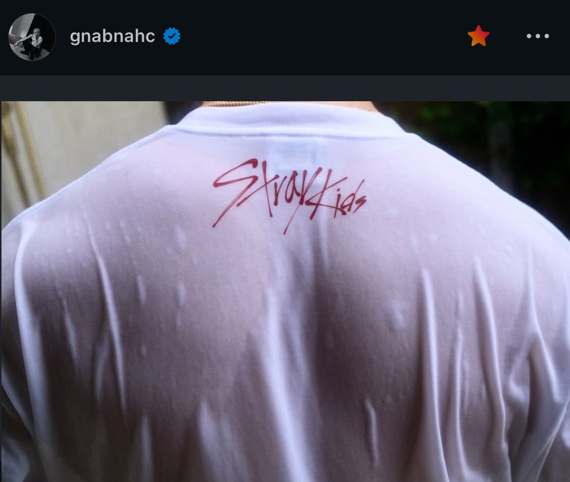 hm2il's tweet photo. His mate has a wet Stray kids t-shirt on showing off his back muscles and you decide to take a picture of it and post it to everyone.. I know what you are Chan https://t.co/20Hc4N1iYO